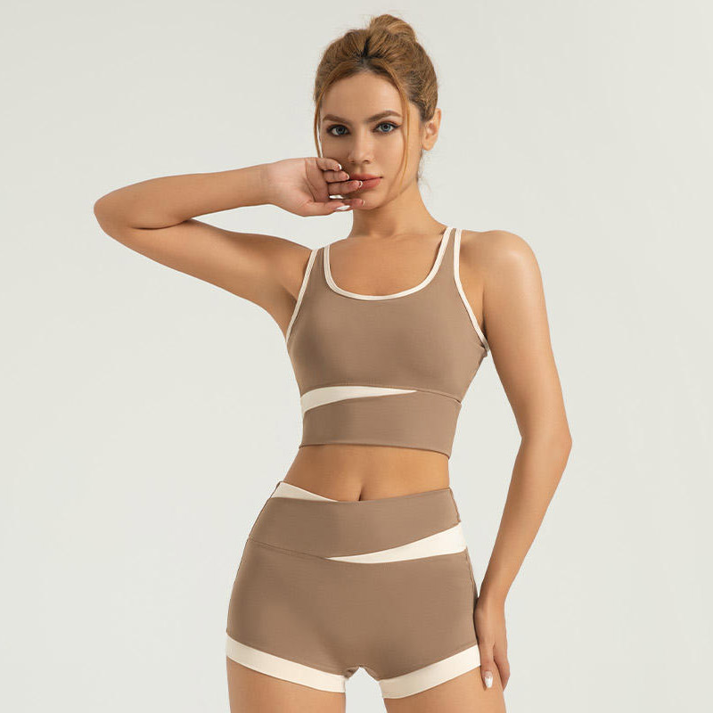 Women Ribbed High Waist Yoga Set - Sportswear - dute.fsxlbwindows.com