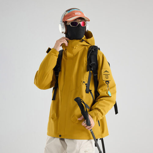 3-in-1 Windproof Waterproof Hooded Jacket - Outdoor Apparel - dute.fsxlbwindows.com